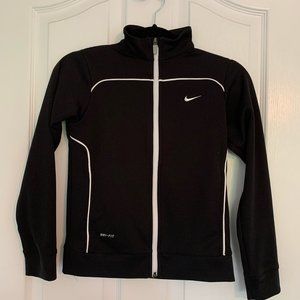 Nike Kids Black Dri-Fit Jacket Size L